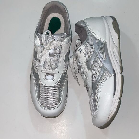 SAS Tour Mesh White and Gray Mesh Sneakers Size 10.5 Unisex - Picture 4 of 14